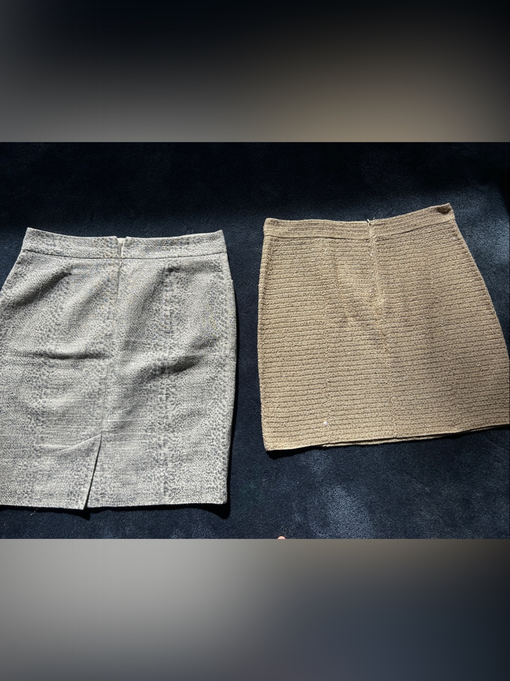 2 sz 16 sparkly skirt bundle. Tahari/Boston Proper